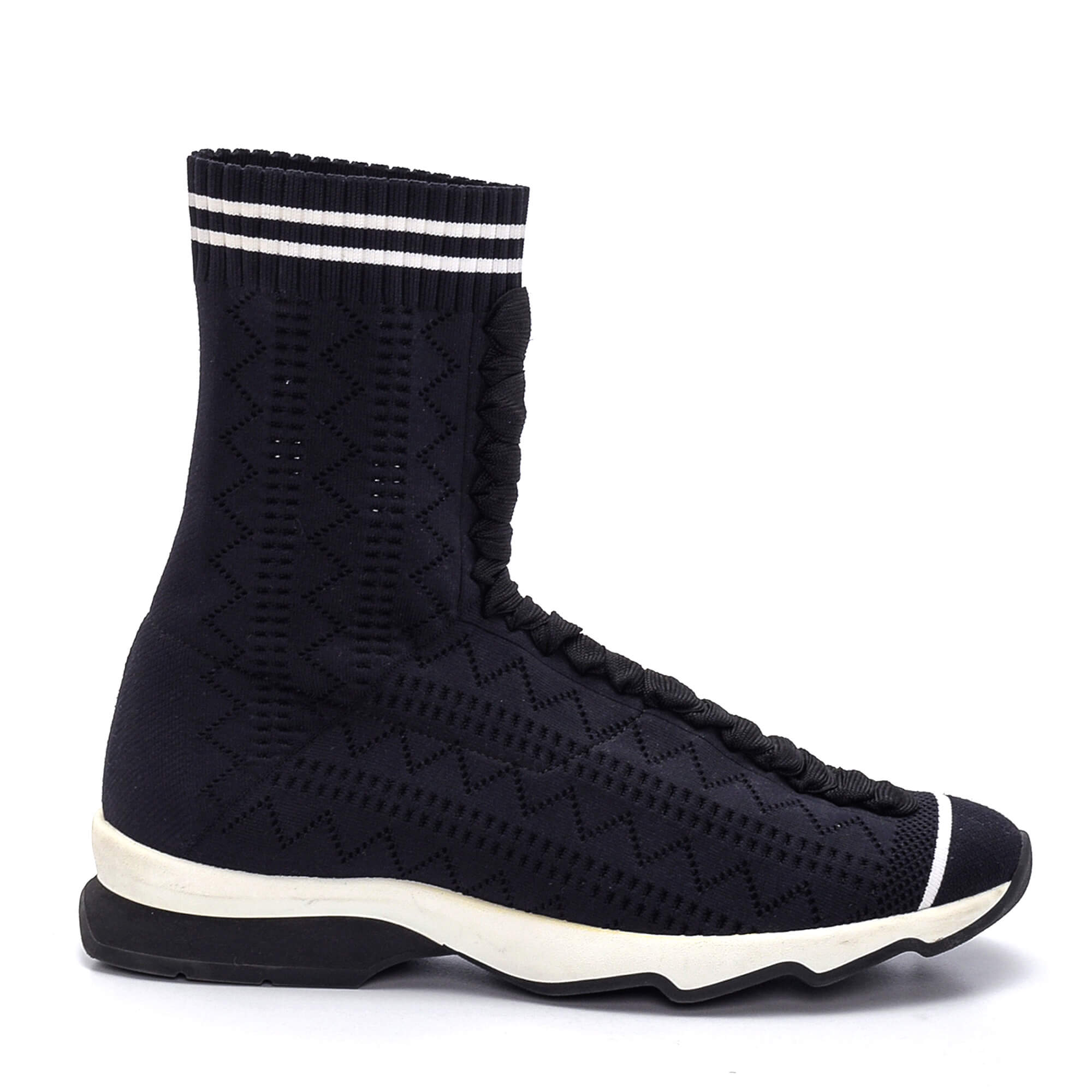 Fendi - Black Sock Sneakers 